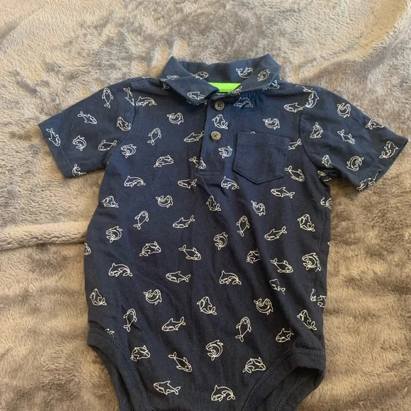 Garanimals Black and Green Baby Outfit - Picture 2 of 7